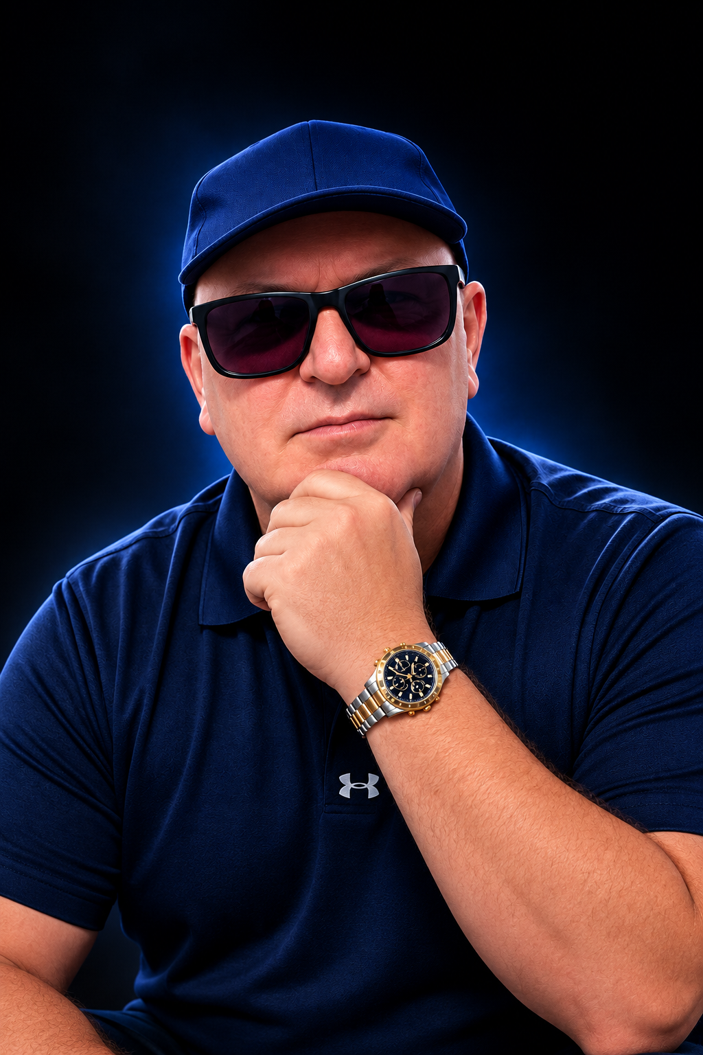 ANDGETTSOME portrait with sunglasses